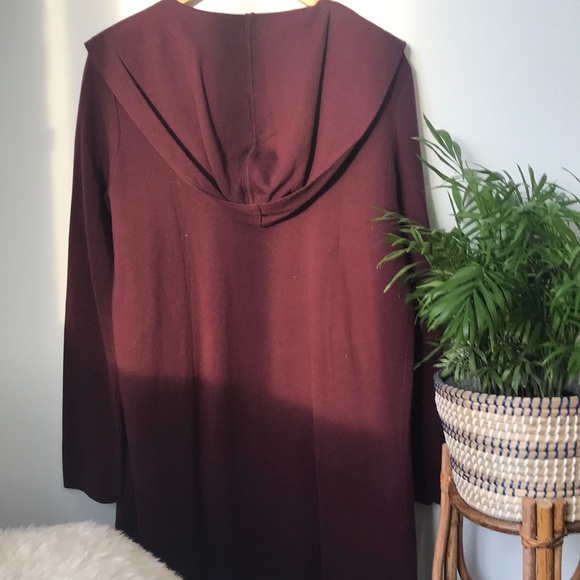 Twik hooded cocoon cardigan - Picture 4 of 4